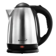 Brentwood 1.7 L Stainless Steel Electric Cordless Tea Kettle 1000W Brushed
