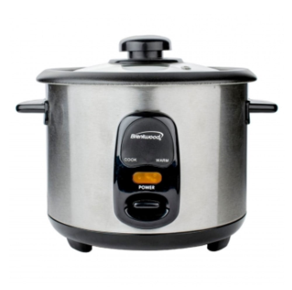 Brentwood 10 Cup Rice Cooker / Non-Stick in Silver