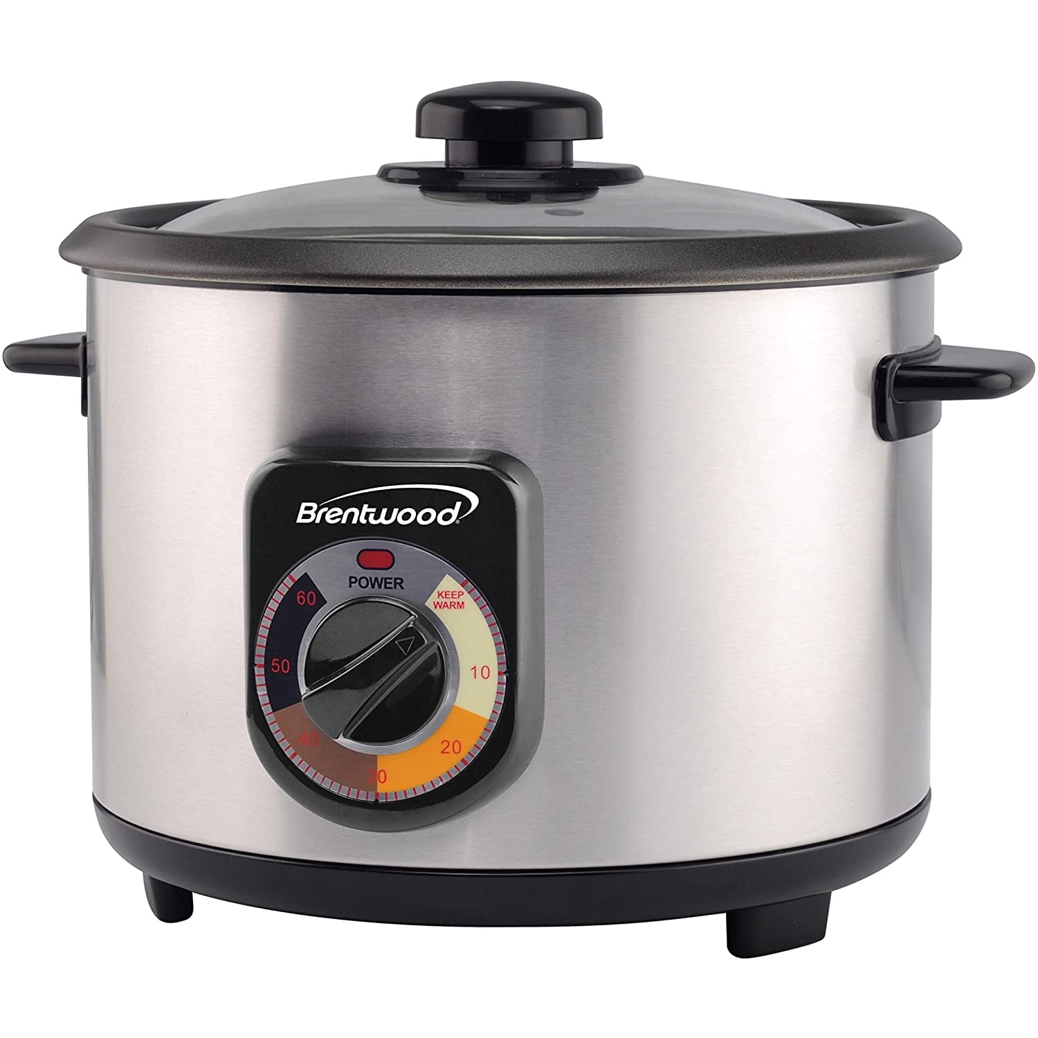 Brentwood TS-700BK 4-Cup Uncooked/8-Cup Cooked Rice Cooker, Black -  Brentwood Appliances