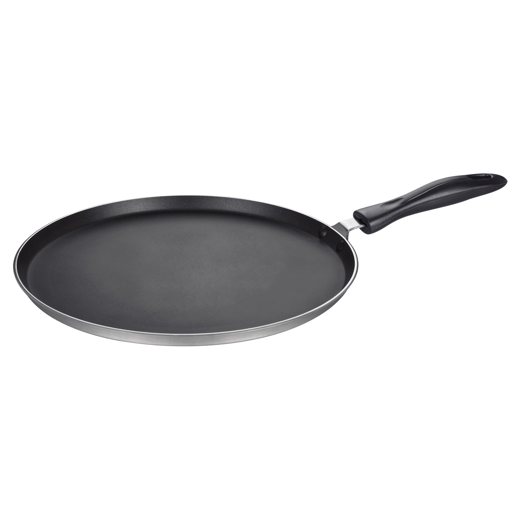Brentwood 11.5-Inch Black Nonstick Aluminum Griddle Pan