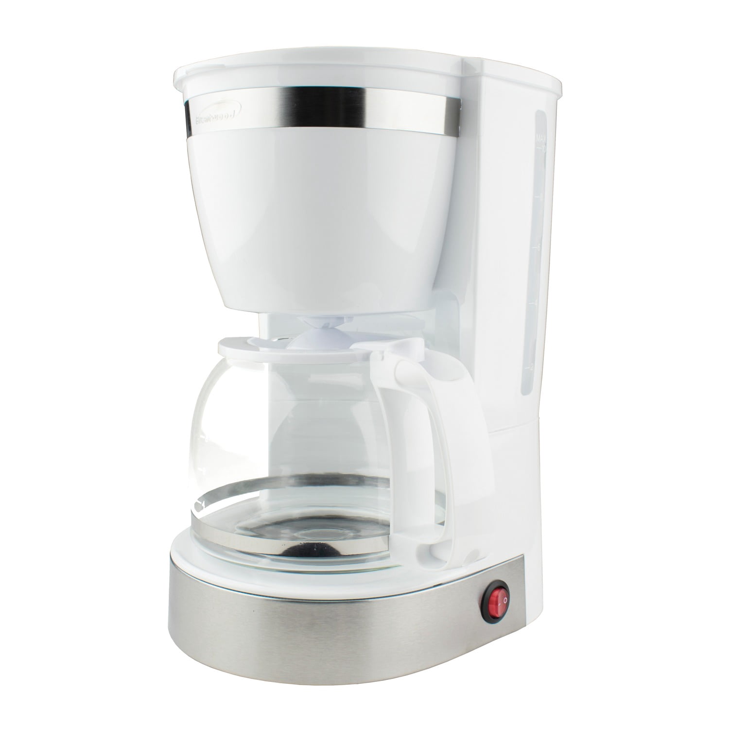 Brentwood 12-Cup Coffee Maker (White), TS-215WPT