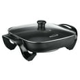 thumbnail image 1 of Brentwood 12-In. 1,300-Watt Nonstick Electric Skillet with Glass Lid, SK-65PT, 1 of 5