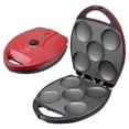 thumbnail image 1 of Brentwood 1,200-Watt 5-Piece Nonstick Arepa Maker, AR-137R, 1 of 10