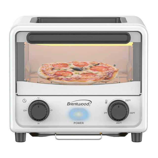 Brentwood 183Cu. In. (3L) 500Watt Stainless Steel Mini Toaster Oven