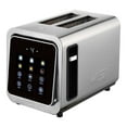 thumbnail image 1 of Brentwood 2-Slice 1,100-Watt Touch-Screen Digital Toaster with Extra-Wide Slots, Stainless Steel, TS-228DS, 1 of 7