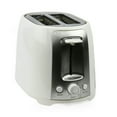 thumbnail image 1 of Brentwood 2-Slice Cool-Touch Toaster with Extra-Wide Slots (White and Stainless Steel), 1 of 31