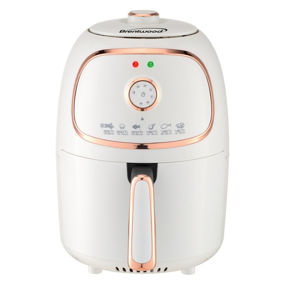 Brentwood 2 qt Electric Air Fryer, White