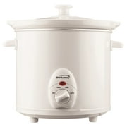 Brentwood 3-Qt. 170-Watt Slow Cooker, White