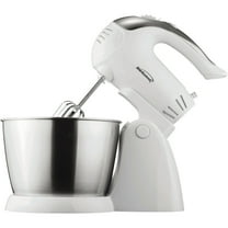 Brentwood 3 qt Stand Mixer, White with Bowl