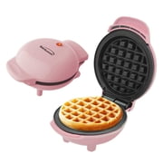Brentwood 400-Watt 5-In. Non-Stick Mini Waffle Maker Pink, TS-2141PK