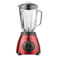 Brentwood 5Speed Blender with Stainless Steel Base and Glass Jar 500w