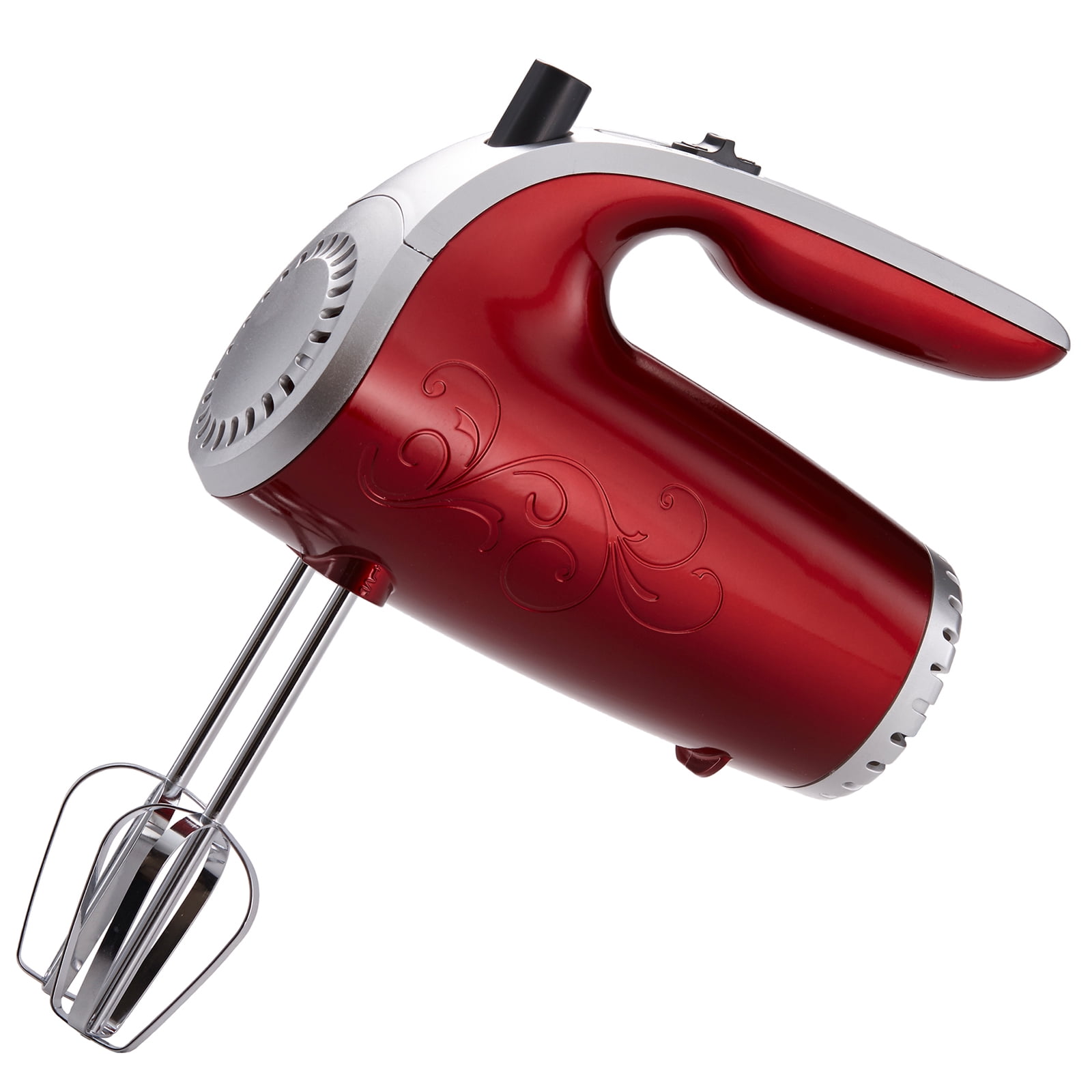 Brentwood 150W 5-Speed Electric Hand Mixer with Chrome Beaters - Red ...