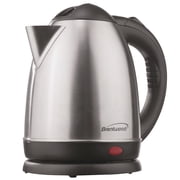 Brentwood 1.58-Qt. 1,200-Watt Stainless Steel Cordless Electric Kettle, Stainless Steel