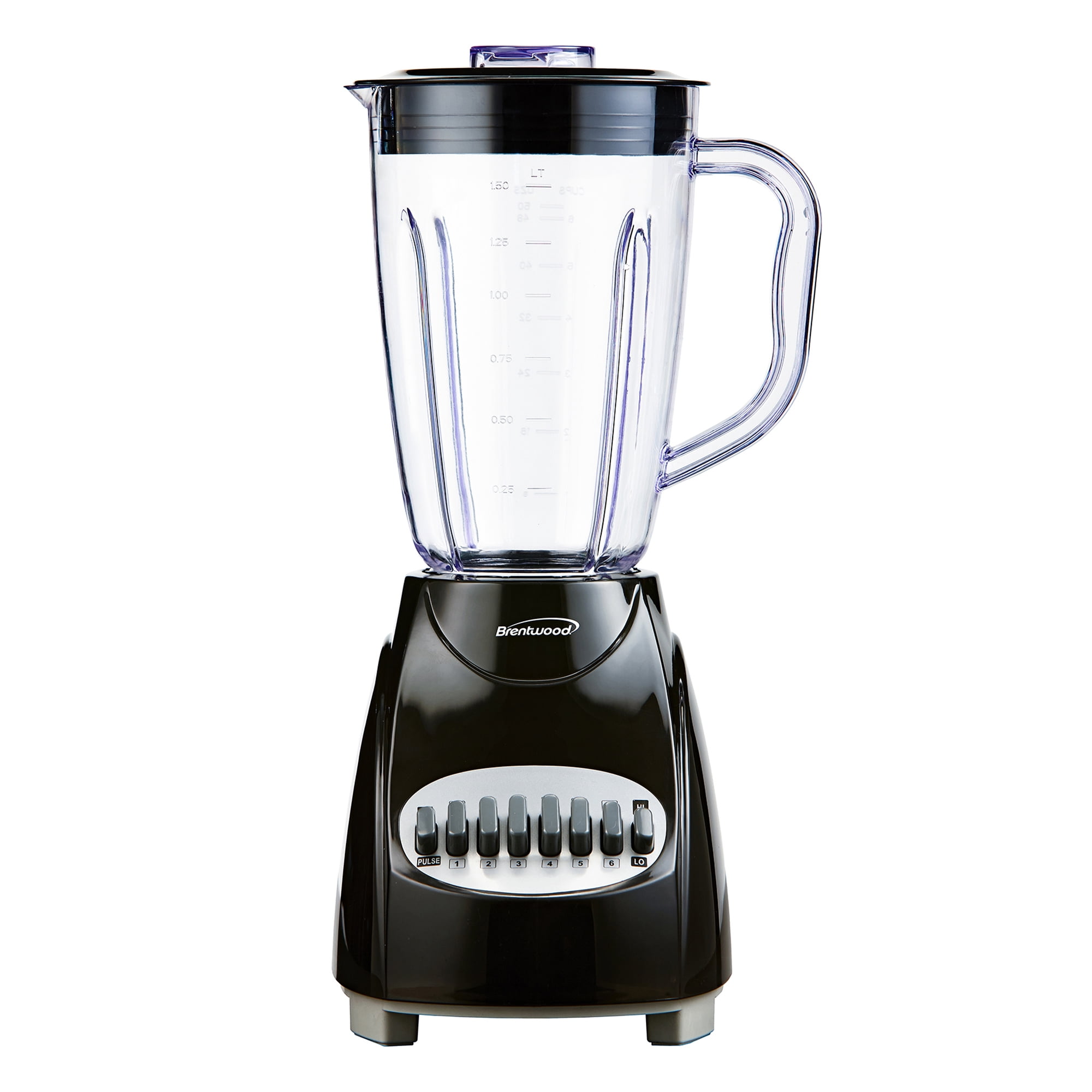 Brentwood 50-Oz. 12-Speed + Pulse 350-Watt Electric Blender, Black