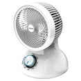 Brentwood 6 Inch Three Speed Oscllating Circulator Desktop Fan with