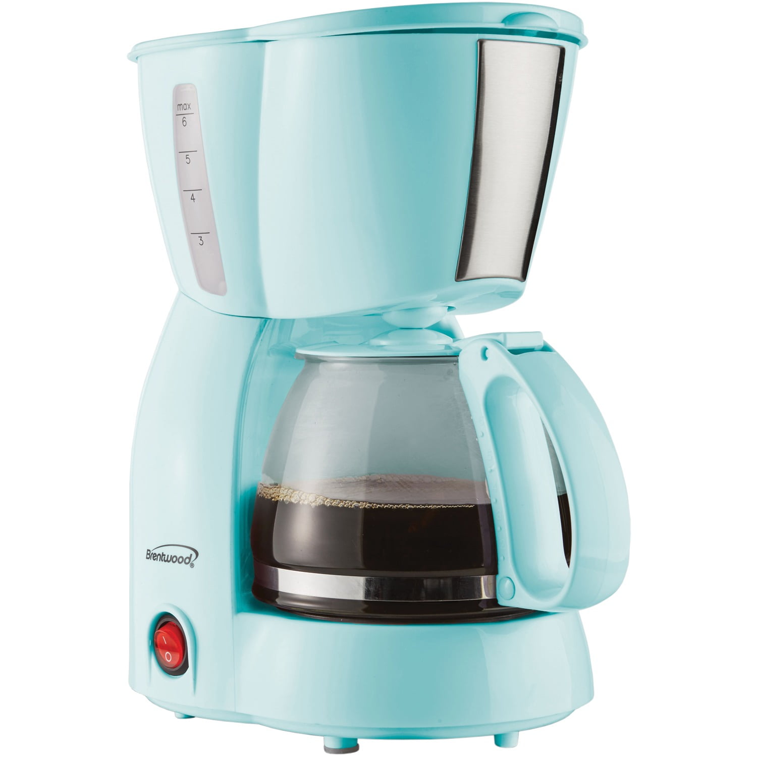 Brentwood 650-Watt 4-Cup Coffee Maker (Blue), TS-213BLPT