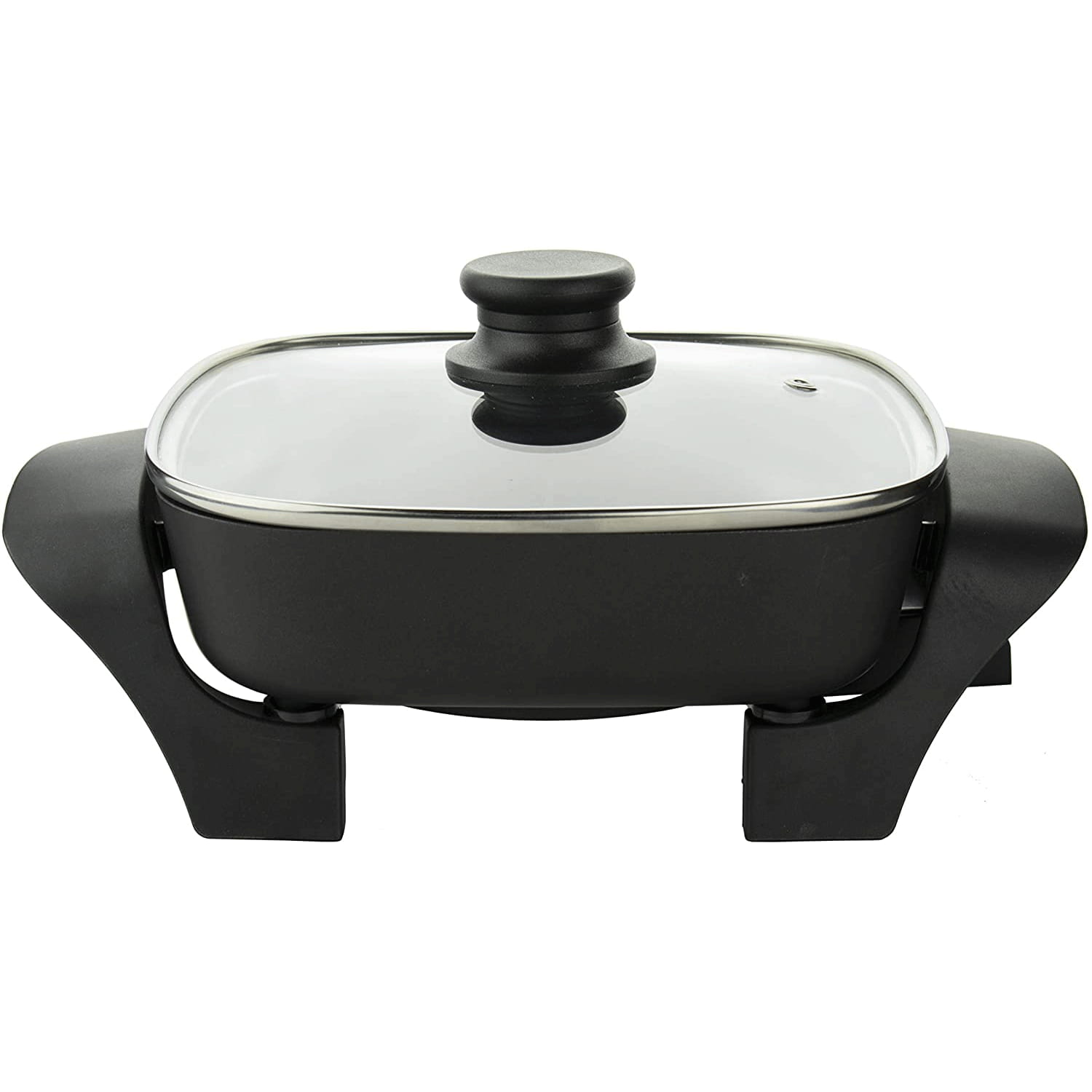 Personal Stir Fry Griddle Pan Rapid Heat Up 600 Watts Non stick Electric  Skillet