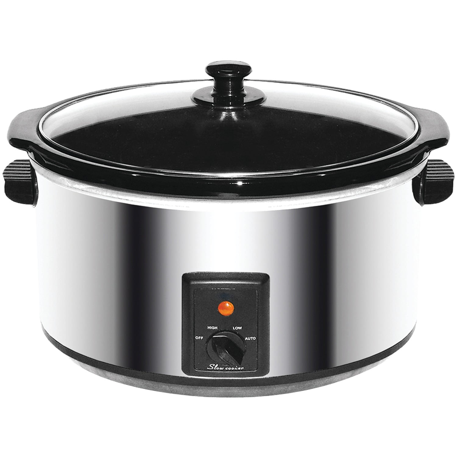 Brentwood 8 qt Slow Cooker, Silver