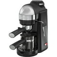 thumbnail image 1 of Brentwood 800 Watt Cappuccino Brewer and Espresso Maker w/ Frothing Wand,  Black, 1 of 7