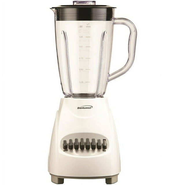 Brentwood® Appliances 12-speed Blender With Plastic Jar (white)