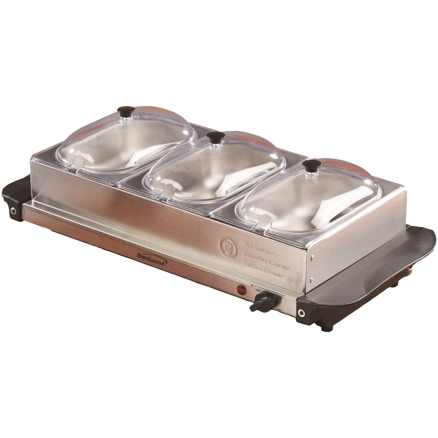 Stainless Steel 4 Pan Ss Food Warmer And Buffet Server Fwbs-02