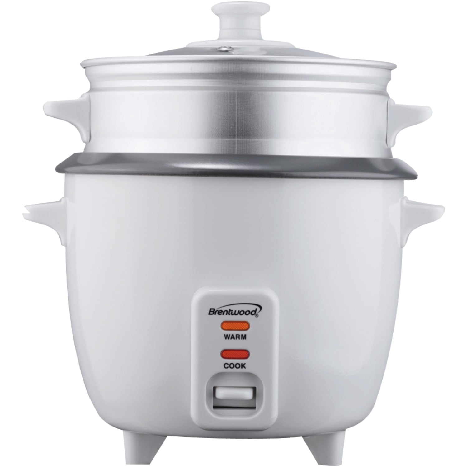 Brentwood Appliances Brentwood Appliances Rice Cooker With Food Steamer (5 Cups, 400 Watts)