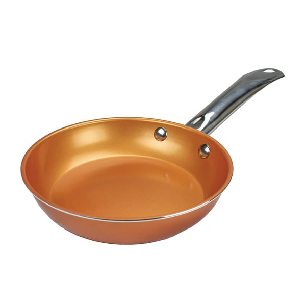 Brentwood Induction Copper Frying Pan with Non-Stick Ceramic Coating