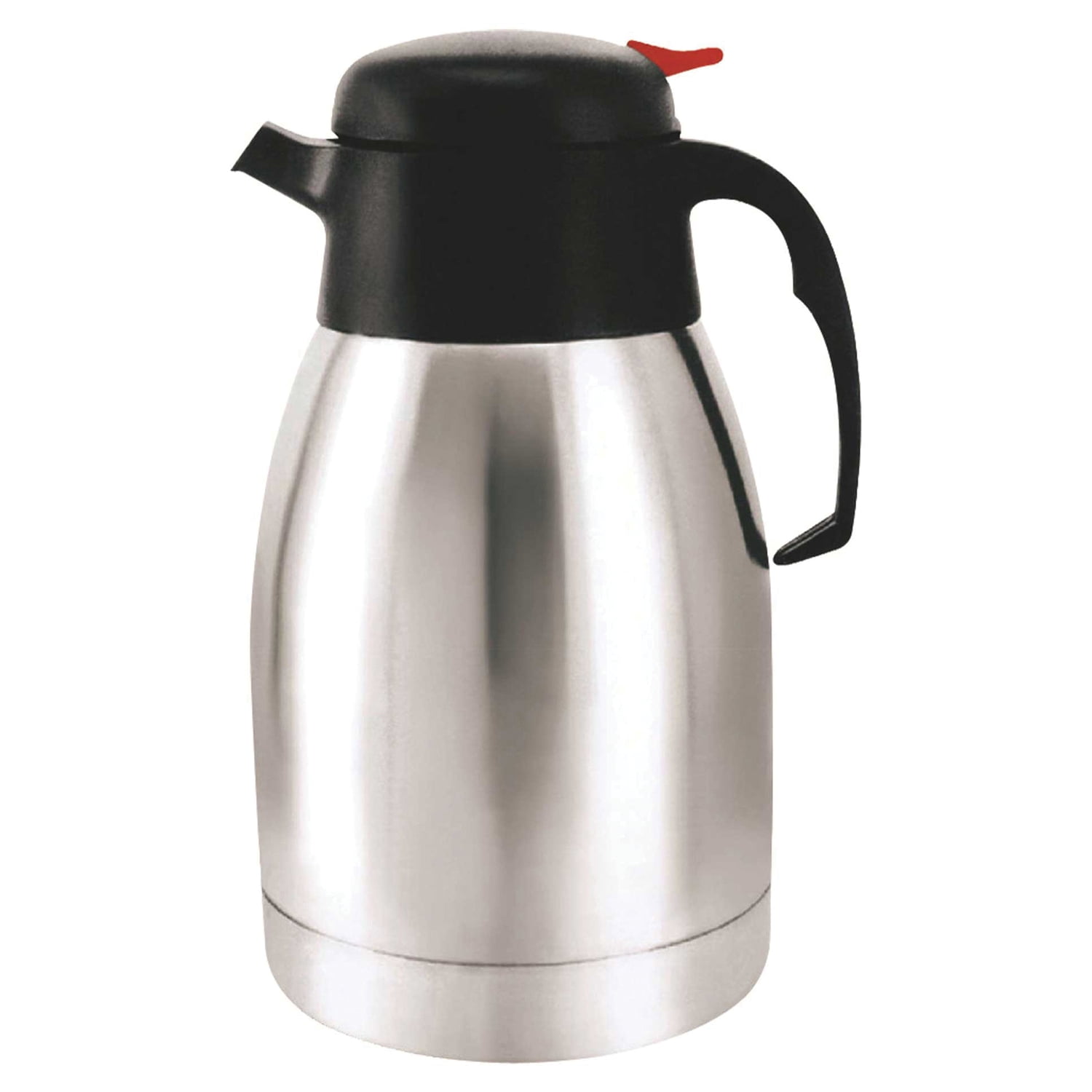 Insulated Coffee Carafe 61 oz Stainless Steel Thermal Carafe Vacuum Coffee  Pot Black Carafe with Lid For Keeing Hot and Cold, 1.8L Carafe Replacement