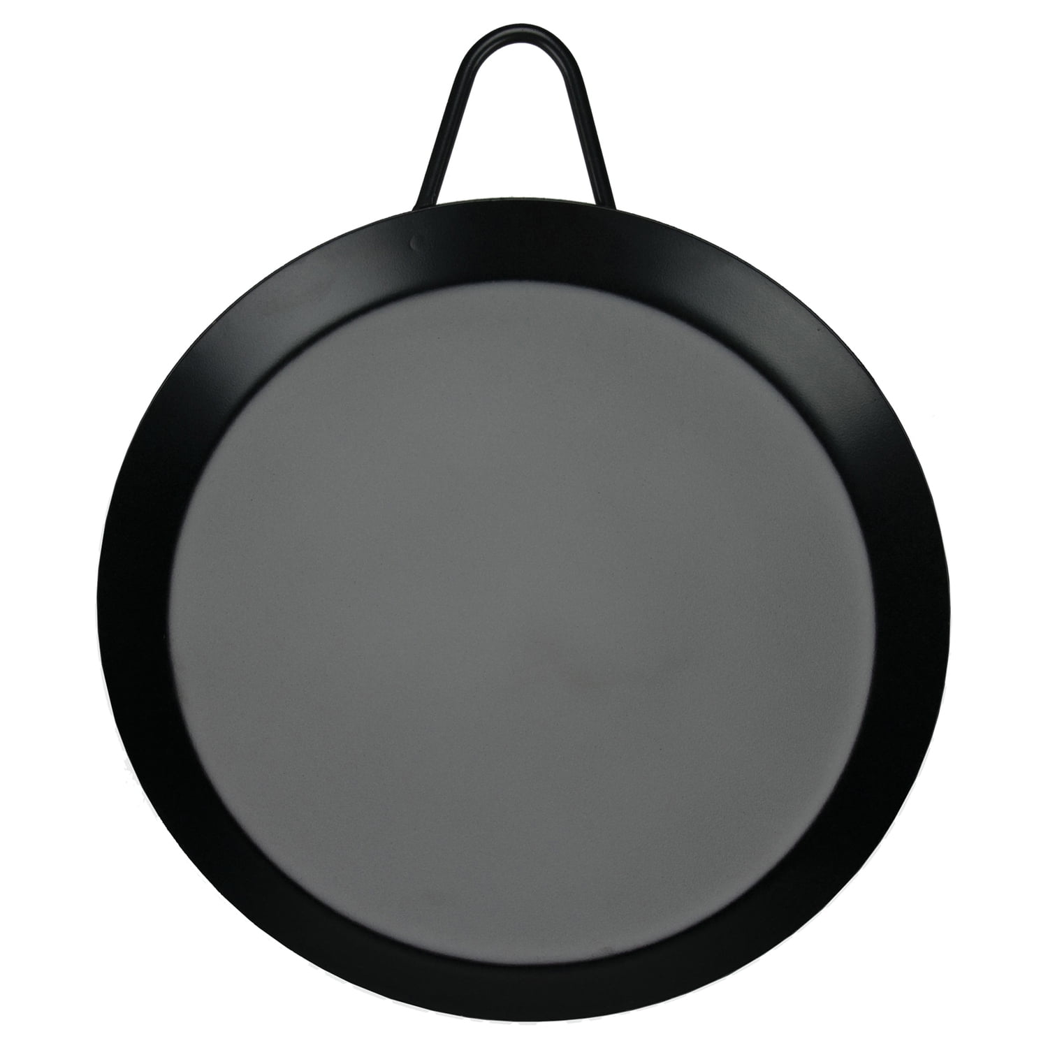 Brentwood Carbon Steel Nonstick Round Comal Griddle for Single Burner (11 In.)