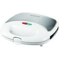 thumbnail image 1 of Brentwood Compact Dual Sandwich Maker, Non-Stick Waffle Maker in White, 1 of 7