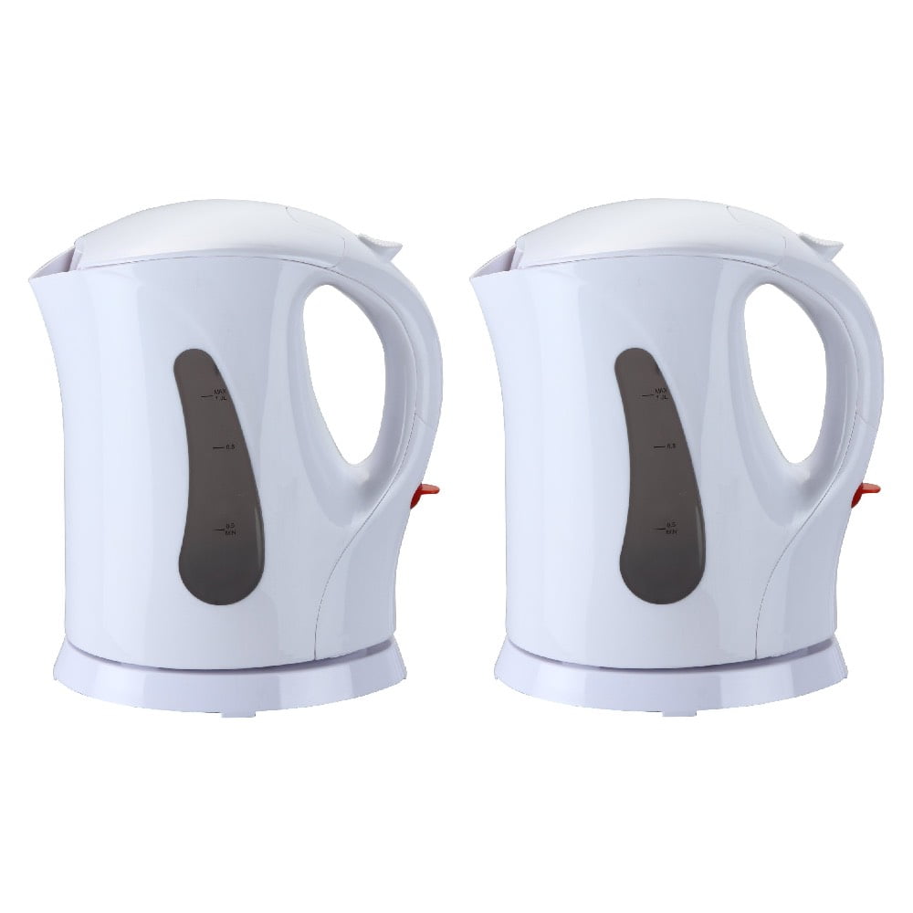 Salton Essentials - Cordless Electric Kettle with 1 Liter Capacity, White