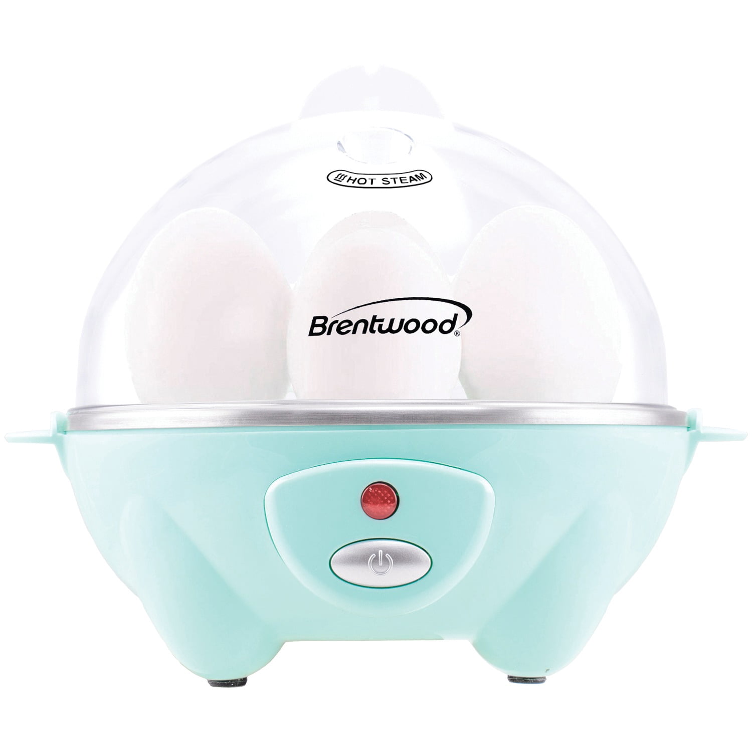 Brentwood Electric Egg Cooker with Auto Shutoff (Blue), TS-1045BLPT