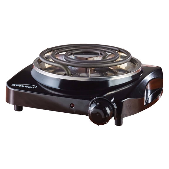 Brentwood Electric Single Burner, Black