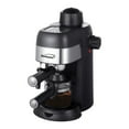 thumbnail image 1 of Brentwood GA-134BK GA-134BK 4-Cup Stainless Steel Espresso and Cappuccino Maker Machine, 1 of 2