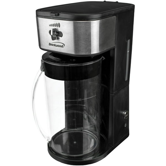 Brentwood Iced Tea and Coffee Maker (Black), KT-2150BKPT