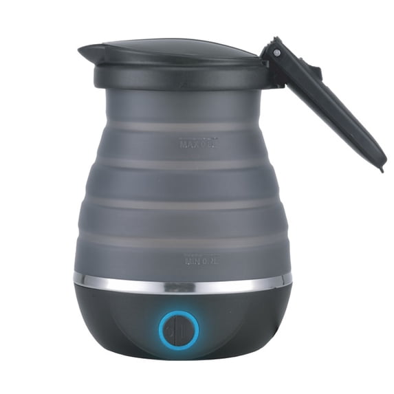 Brentwood KT-1508BK Dual Voltage 120/220v 0.8L 800W Travel Water Kettle Black