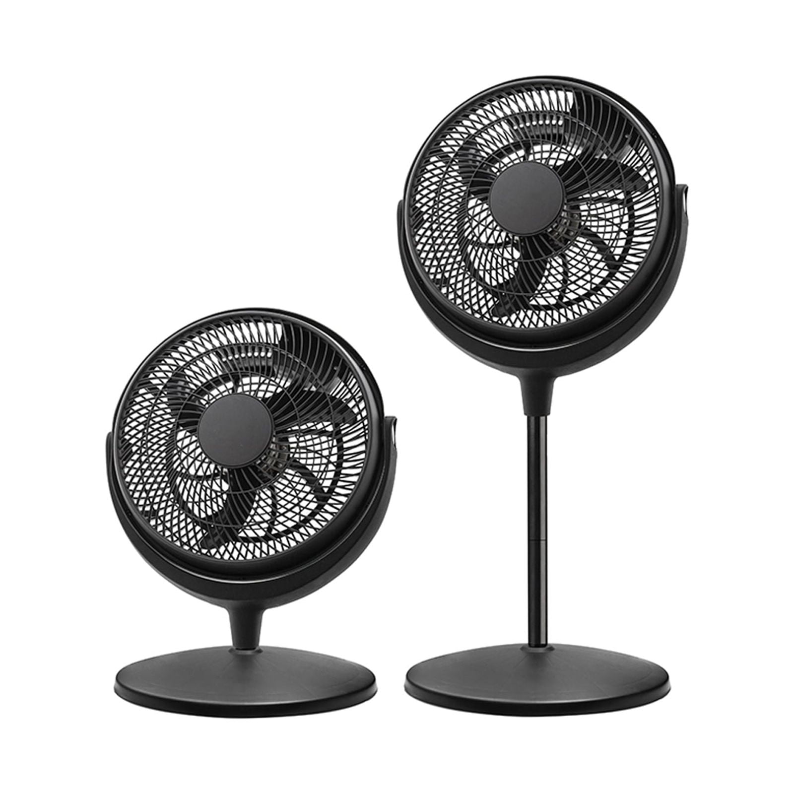 Brentwood Kool Zone 2in1 3 Speed 12" High Velocity Fan, Black