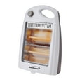 thumbnail image 1 of Brentwood Kool Zone H-Q 801W 800-Watt-Max Portable Quartz Space Heater, White, H-Q801W, 1 of 4