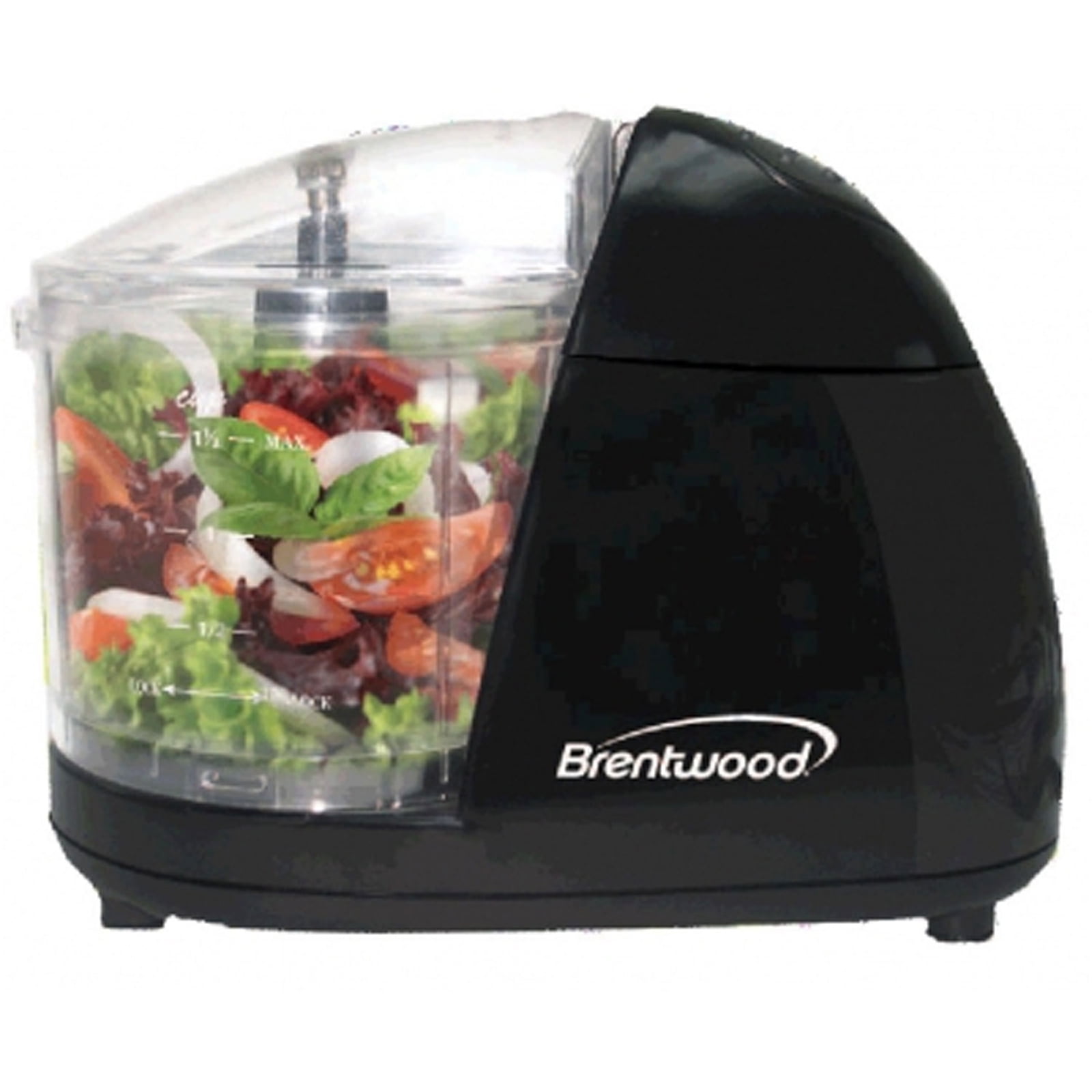 Brentwood MC-109BK 1.5 Cup Kitchen Countertop Mini Food Chopper Processor,  Black, 1 Piece - Foods Co.