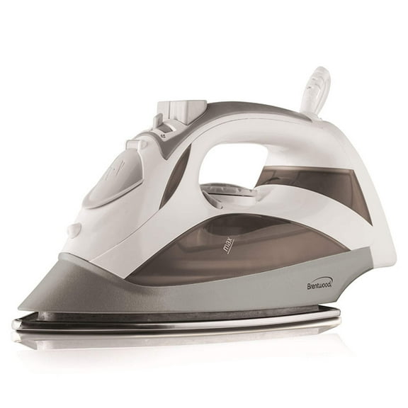 Brentwood MPI-90 Steam Iron With Auto Shut-Off, White
