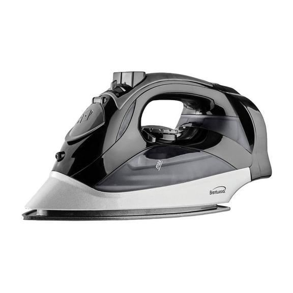 Brentwood MPI-90 Steam Iron with Auto Shutoff, Black