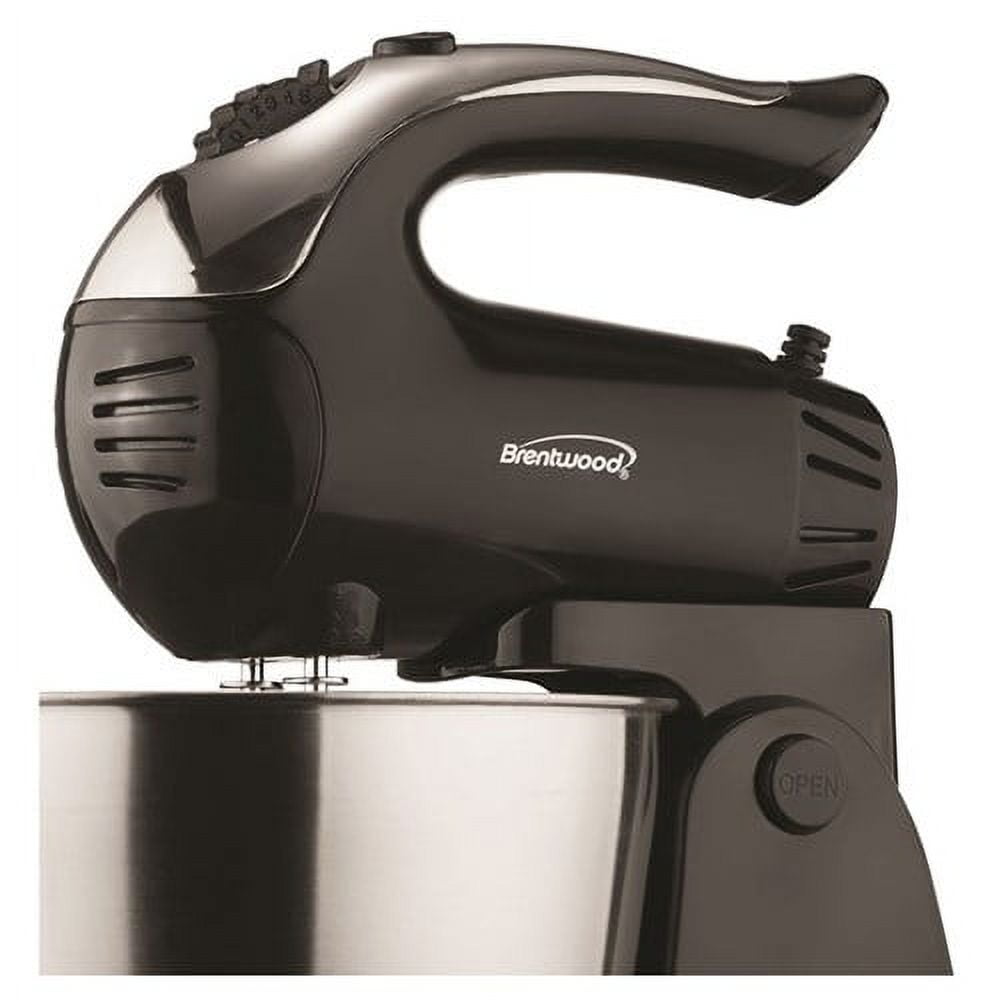 Brentwood New SM1153 5Speed + Turbo Stand Mixer, Black