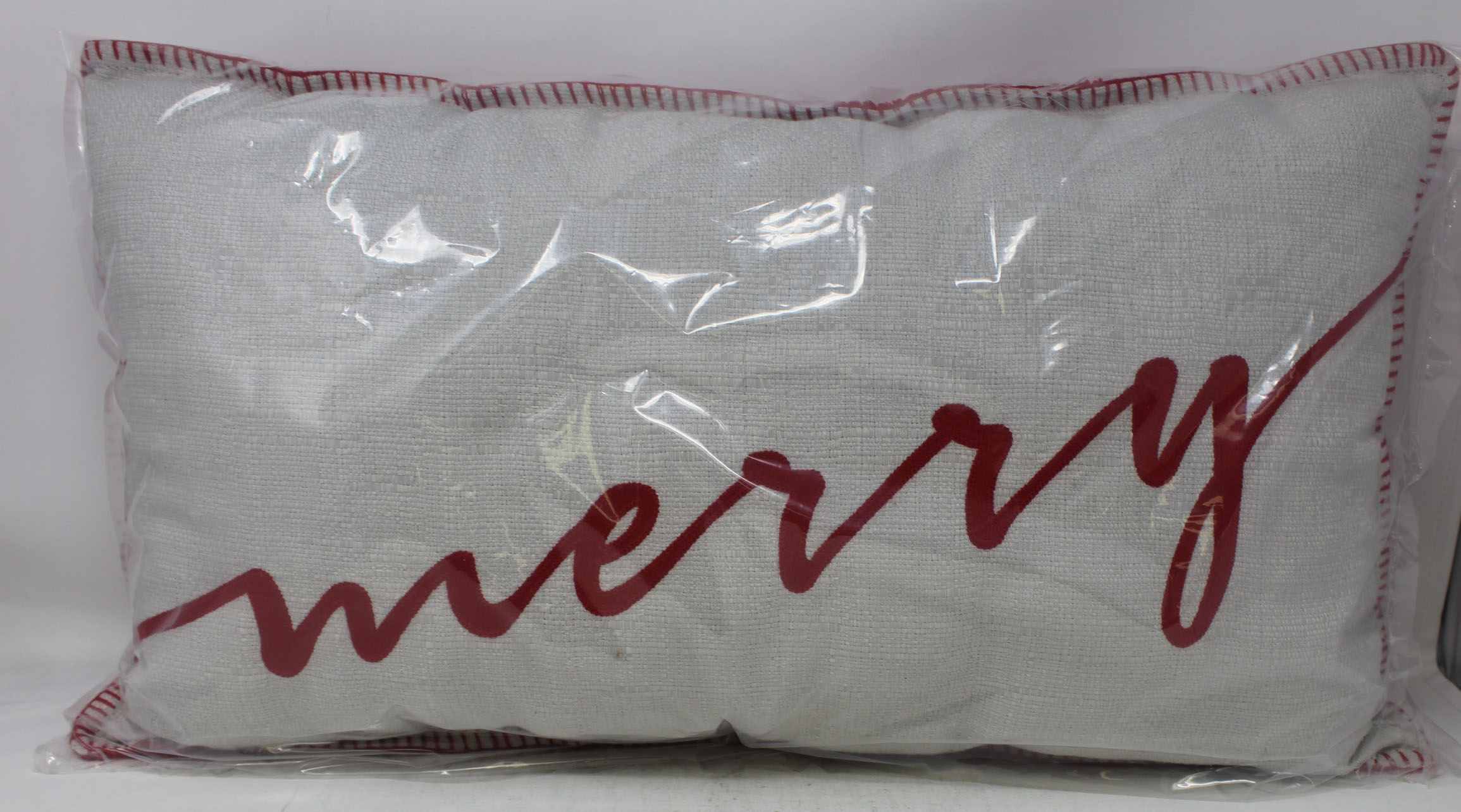 Brentwood Originals Merry Holiday Decorative Pillow 1 Count