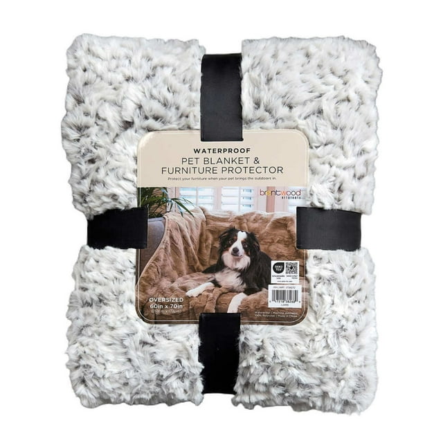 Brentwood Originals Oversized Waterproof Pet Blanket and Furniture