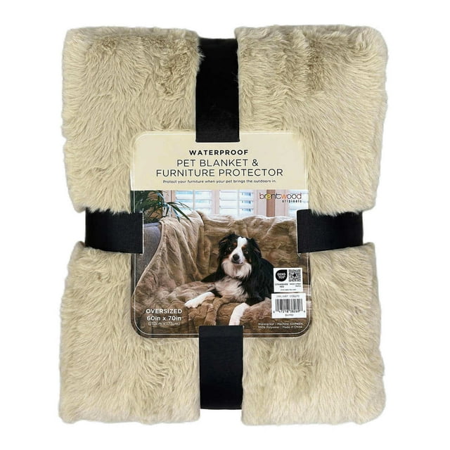 Brentwood Originals Oversized Waterproof Pet Blanket and Furniture