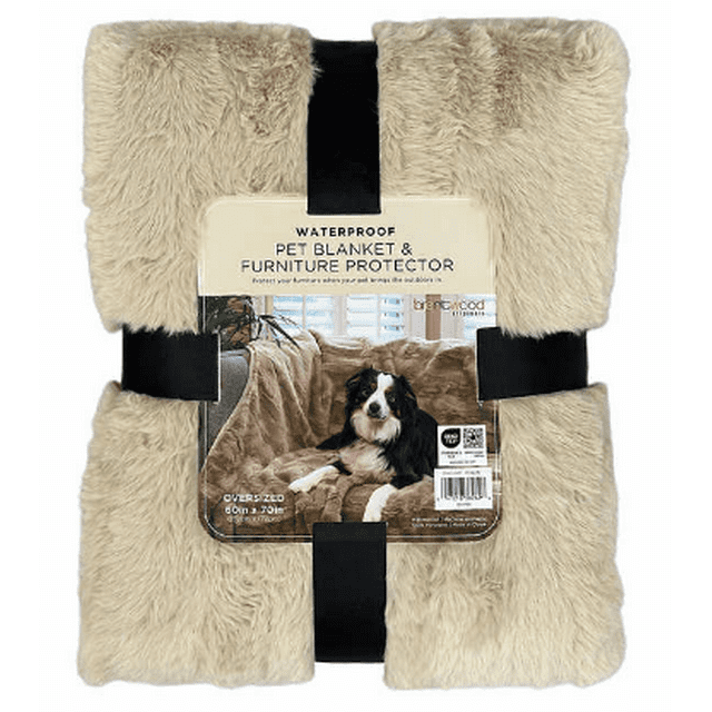 Brentwood originals oversized waterproof pet blanket and furniture