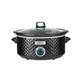 thumbnail image 1 of Brentwood SC-136C 3.5-Quart Diamond-Pattern Slow Cooker, Brown, 1 of 5