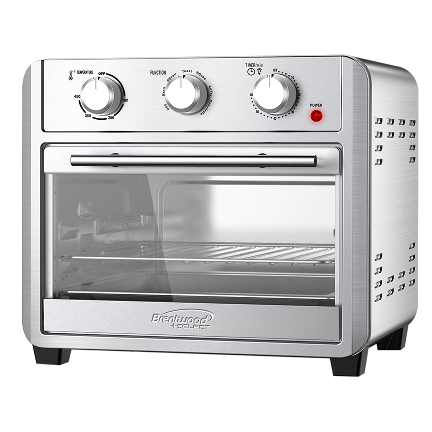 Stainless Steel 24-Qt Digital Convection Air Fryer Toaster Oven