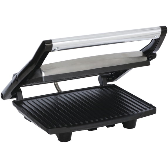 Brentwood Select TS-651 Compact Non-Stick Panini Press & Sandwich Maker, Stainless Steel