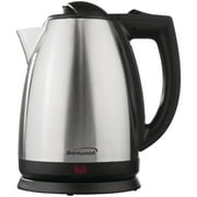 Brentwood Stainless Steel Electric Cordless Tea Kettle 2 L, KT-1800PT